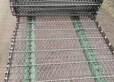 Bisuit Baking Food Grade Stainless Steel Mesh belt High Temperature Resistant
