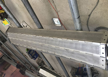 SS Metal Plate Conveyor Belt For Dehydration Food Machinery Parts Transort