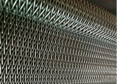 Bread Baking Compound Balanced Belt Food Grade Stainless Steel Mesh High Dense Surface