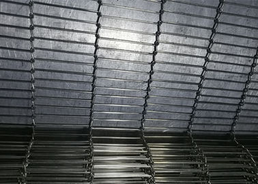 Food Industry Enrober Wire Belt Anti Corrosion Flexible Stable Surface