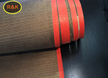 4mm High Temperture PTFE teflen Mesh Coated Fiberglass Coveyor Belt 4000 mm