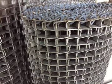 Bread Baking Oven Flat Wire Mesh Belt Customized 316SS With Good Breathability