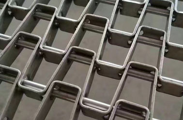Horseshoe Wire Mesh Belt Flat Carrying Surface Excellent Air Circulation For Drying