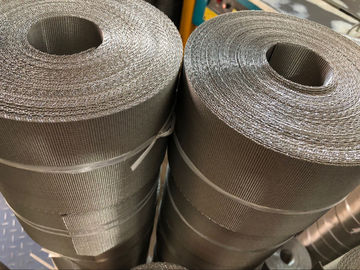 Food Drying SS316 Dutch Woven Wire Mesh , Metal Mesh Conveyor Belt High Density