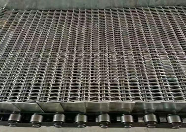 Activated Carbon Dryer Large Hole 304 Stainless Steel Spiral Mesh Belt
