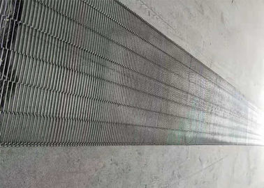 Custom Design Flat Flex Conveyor Belt 304 Stainless Steel For Vegeatble Drying