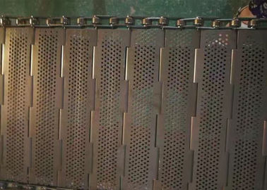 Robust Chain Mesh Conveyor Belt, can be reused Easily Cleaned