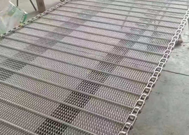 Banana Chips Frying Chain Wire Mesh Belt With Food Grade 304 Stainless Steel