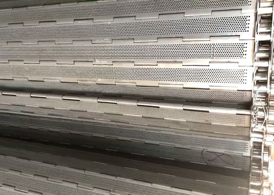 Duable Perforated Plate Belt Flat Surface Wear Resistance Solar Energy Use