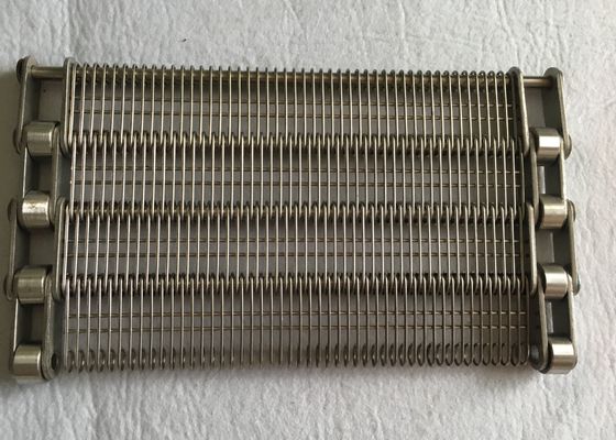 Vegetables Quick Frozen Machine Stainless Steel Spiral Mesh Belt