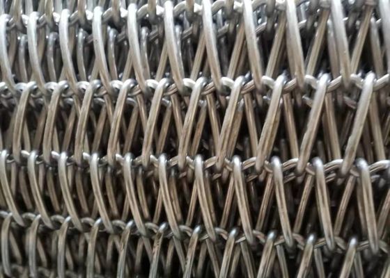 Glass Firing SUS304 Balanced Weave Conveyor Belts