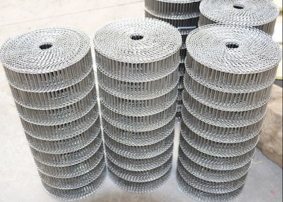 Candy Manufacturing Stainless Steel Flat Flex Conveyor Belt