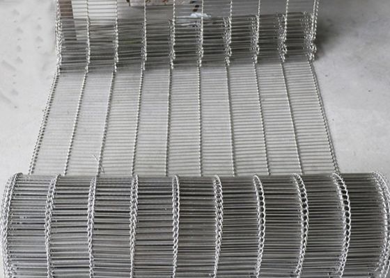 1m Width Medicine Industry Sus304 Flat Flex Wire Belt