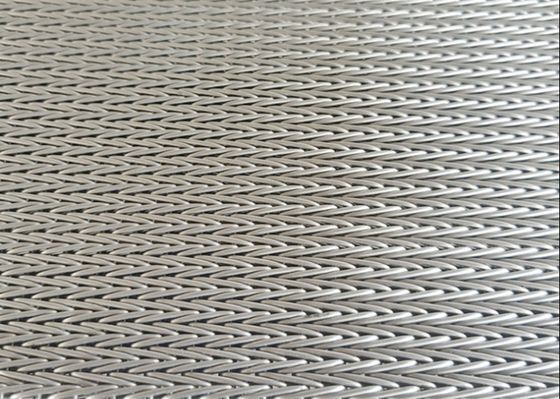 Metal Compound Balanced Stainless Steel Mesh Belt Screws Transportation