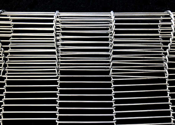 Ss 304 Flat Wire Mesh Belt For Sugar Coating Machine Conveyor