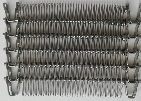 Meat Processing Industry Spiral Belt 19.05mm Pitch Sus304