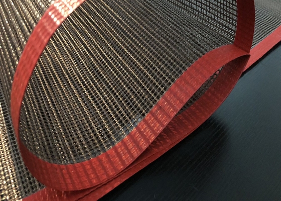 Heat Resistance Ptfe Conveyor Belt Food Grade 4*4mm Baking